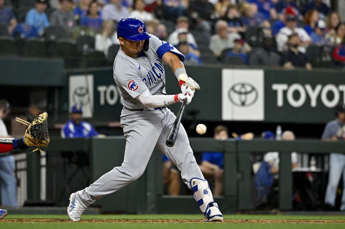 chicago cubs vs texas rangers match player stats